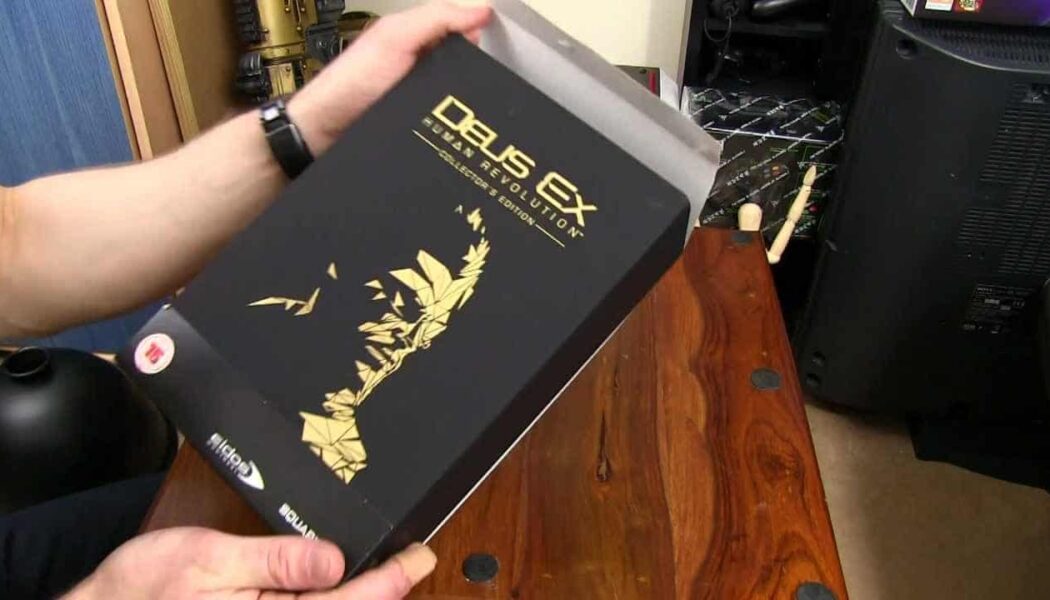 Deus Ex: Human Revolution rozpakowanie edycji kolekcjonerskiej