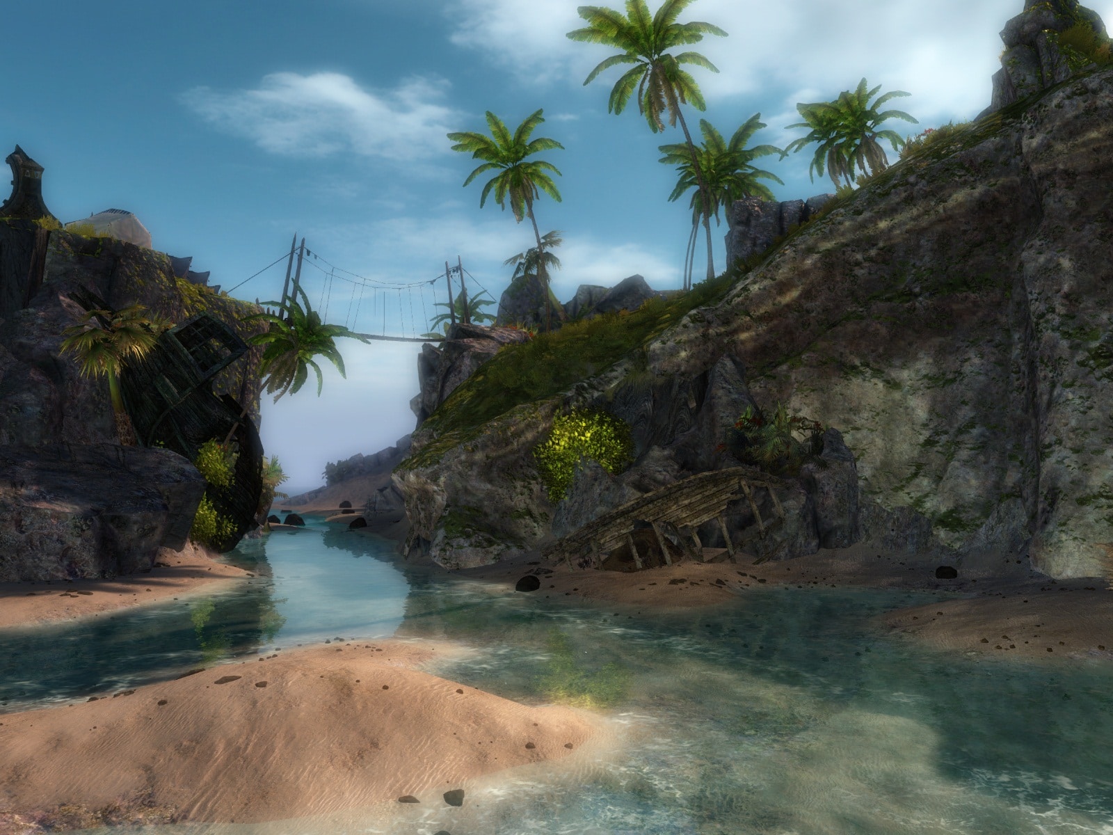 Guild Wars 2 beach