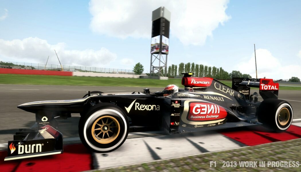 Okrążenie toru Monza z F1 2013