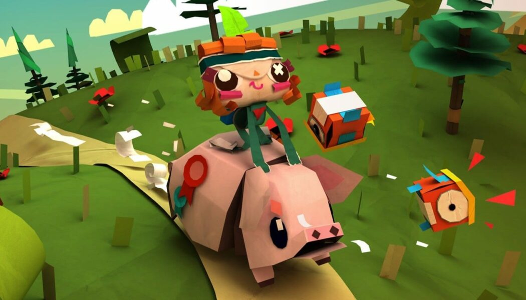 Wycinanki i wyklejanki na twojej konsoli – zwiastun Tearaway