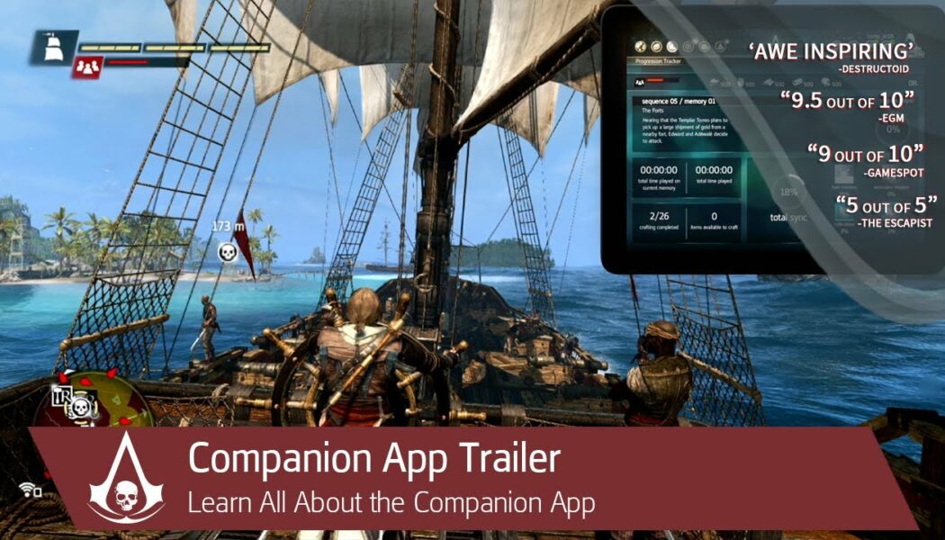 Aplikacja mobilna Assassin’s Creed 4 zamieni tablet w mapę