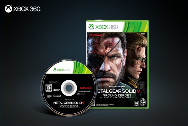 mgs v: ground zeroes xbox 360