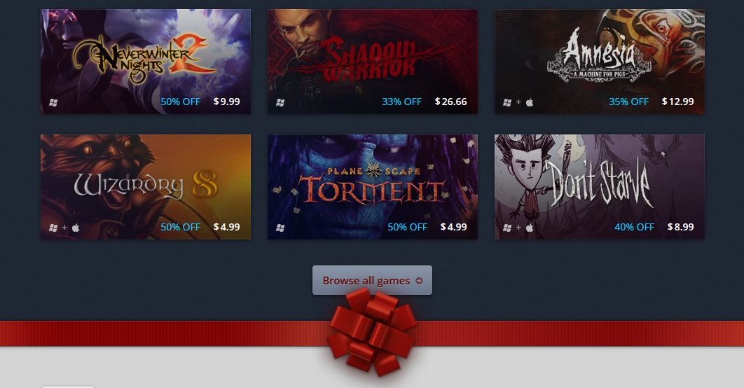 2013 gog winter sale