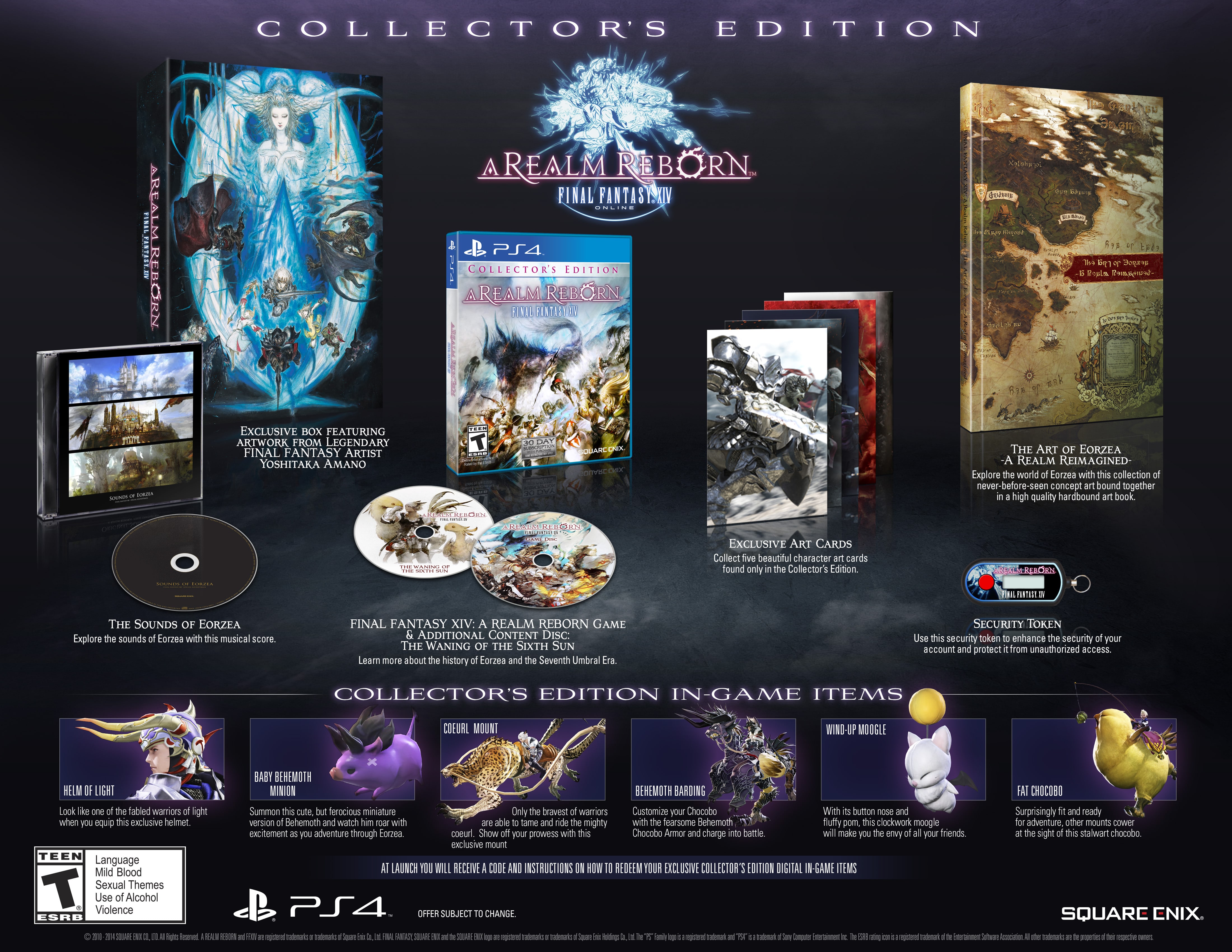 FF XIV collector's edition