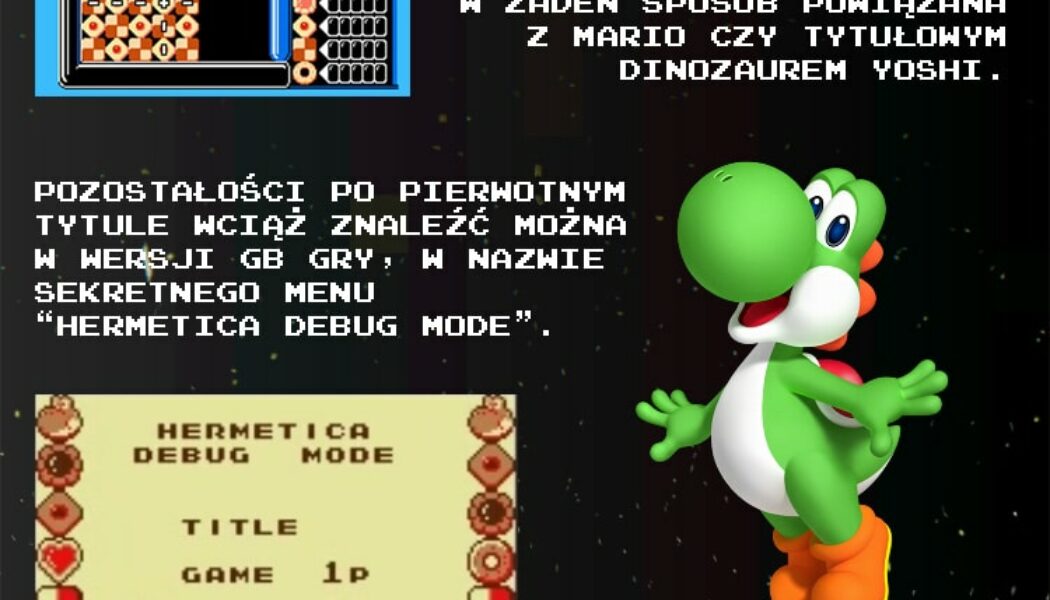 Hermetica czy Yoshi's Cookie?