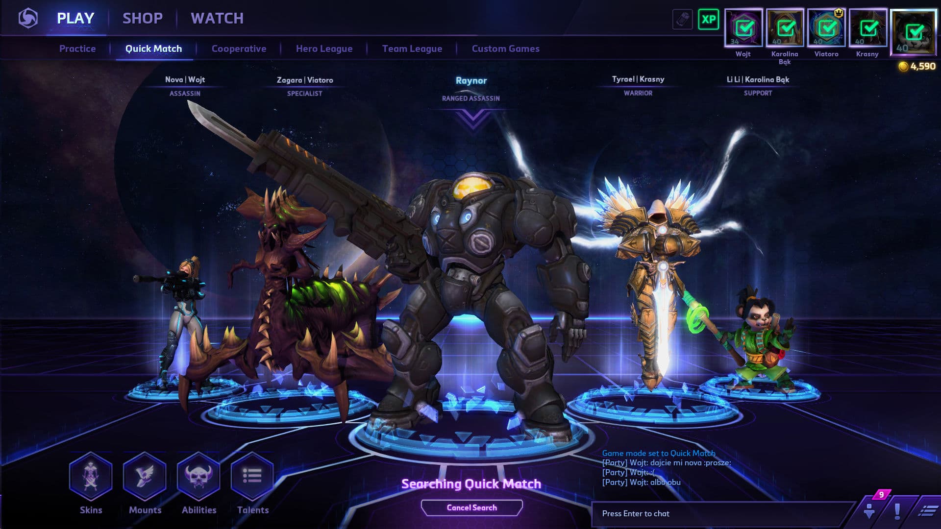 Screen z gry Heroes of the Storm