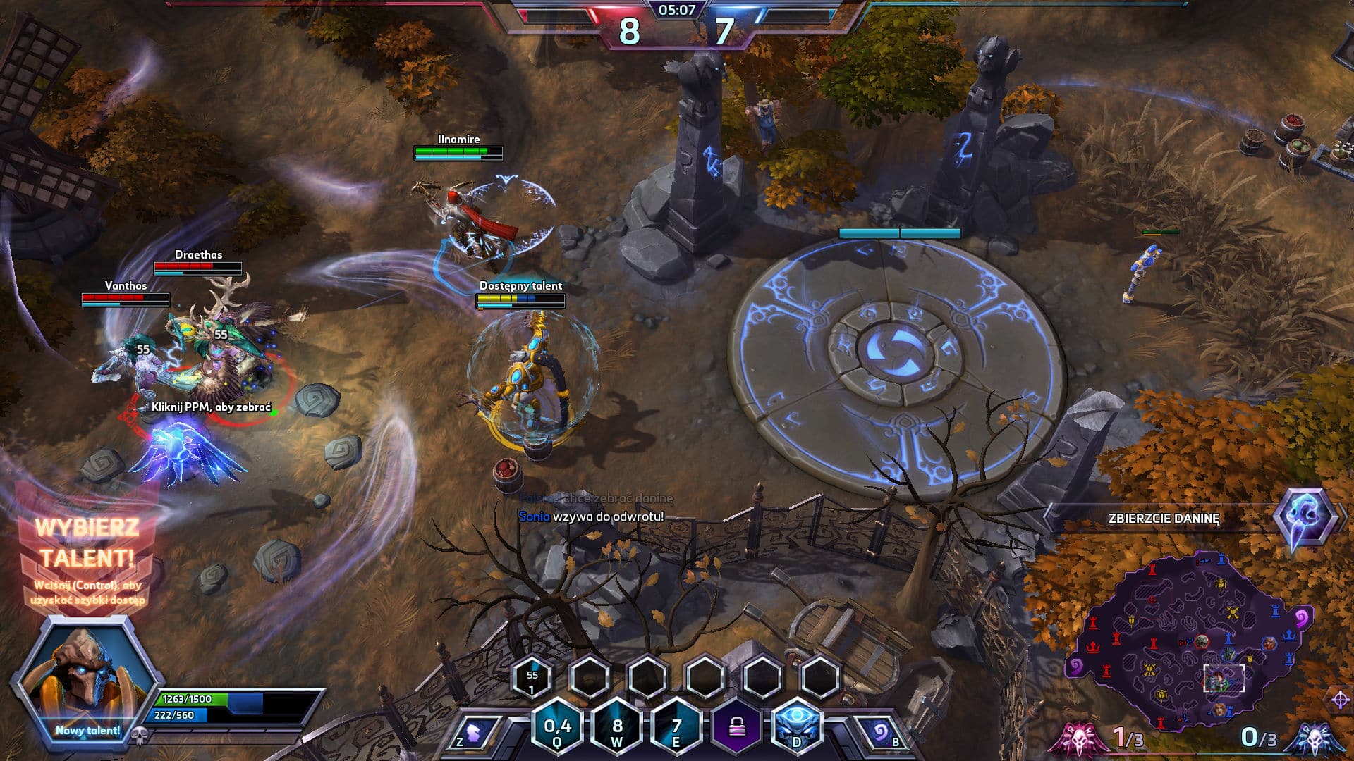 Screen z gry Heroes of the Storm