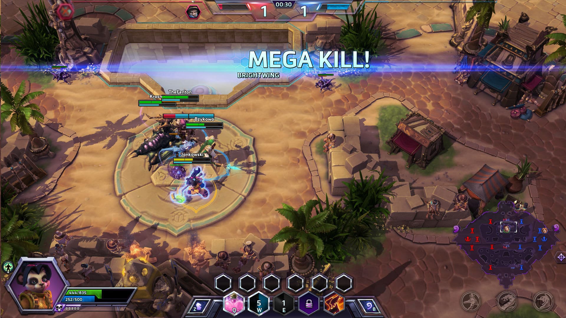 Screen z gry Heroes of the Storm