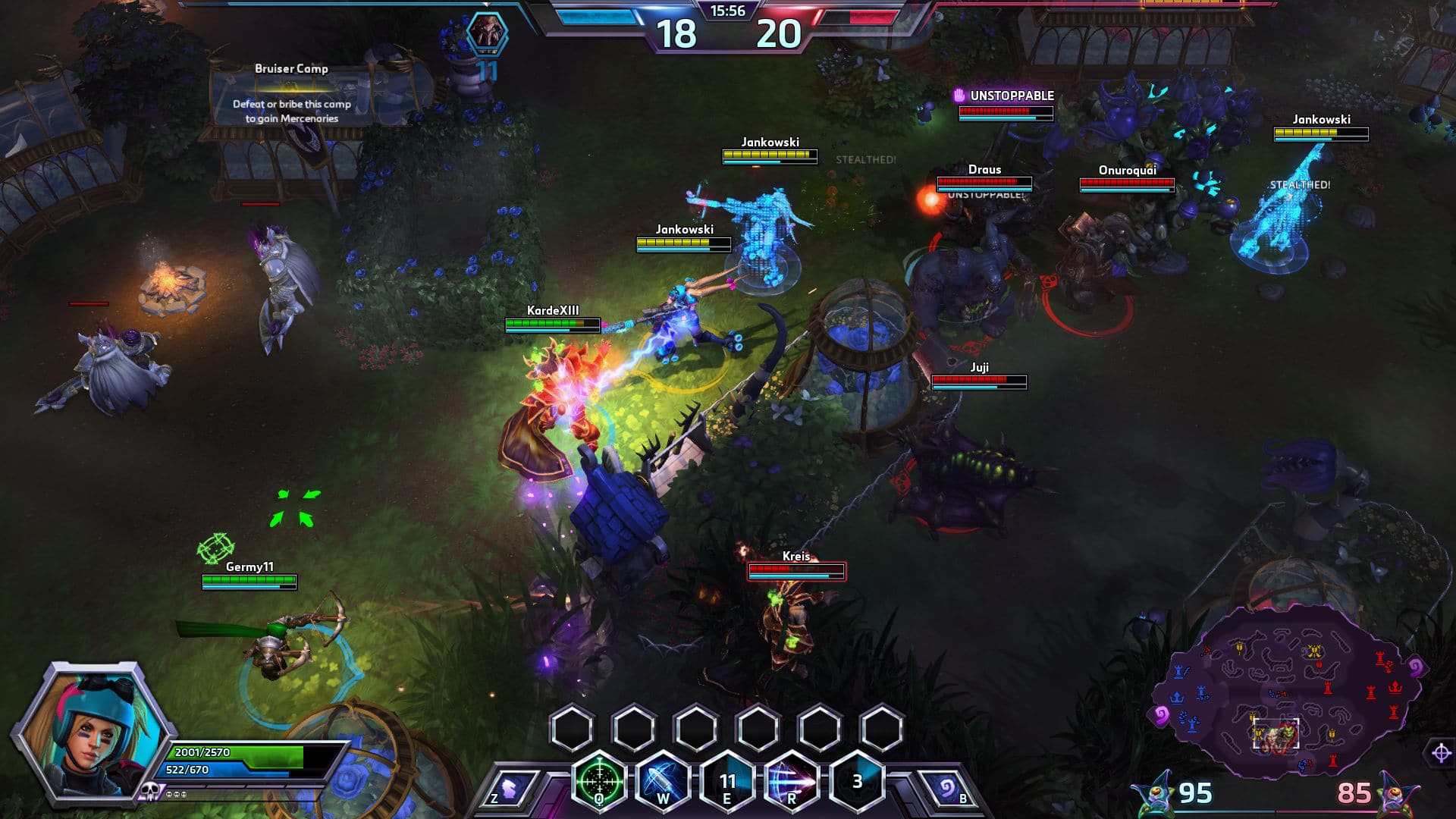 Screen z gry Heroes of the Storm