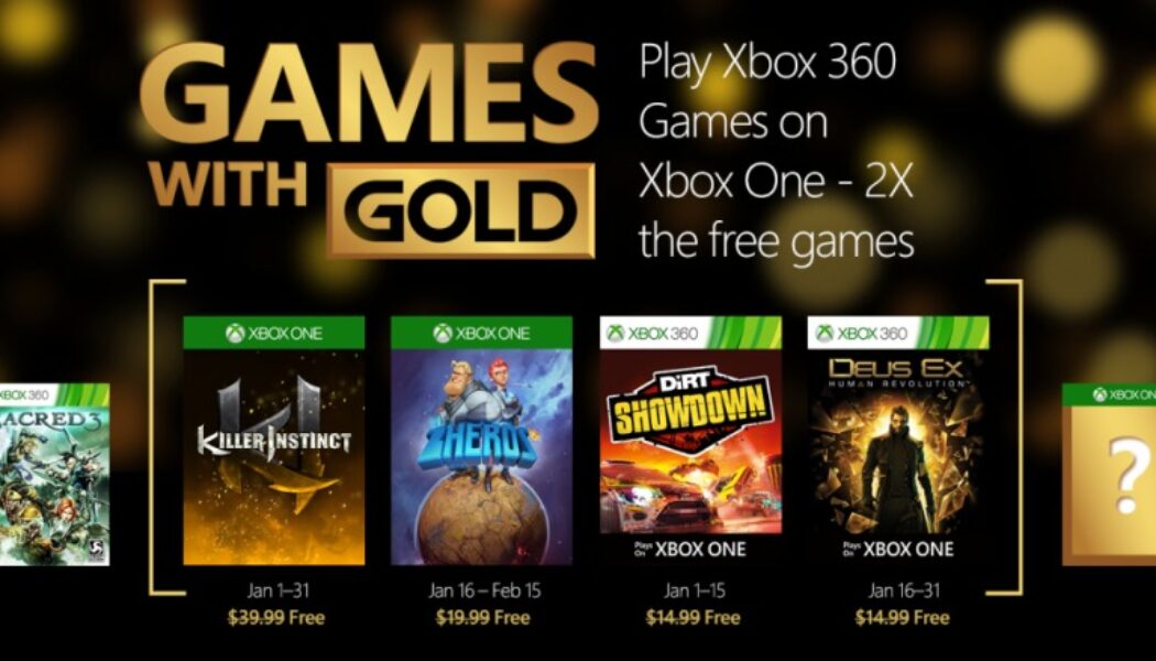 Oferta Games with Gold w styczniu