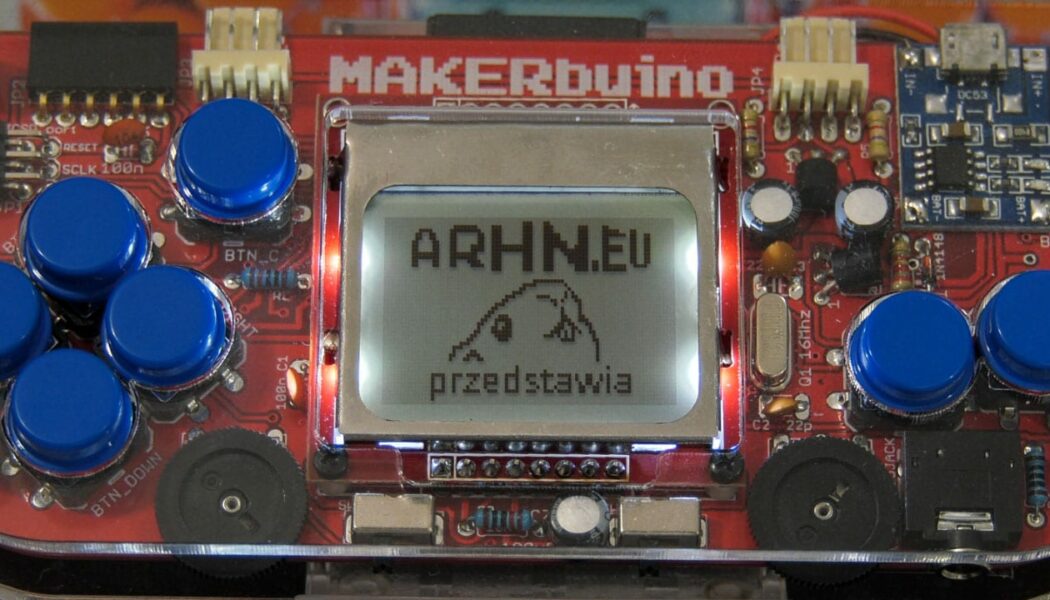 Makerbuino – sam zbuduj i zaprogramuj konsolę przenośną!
