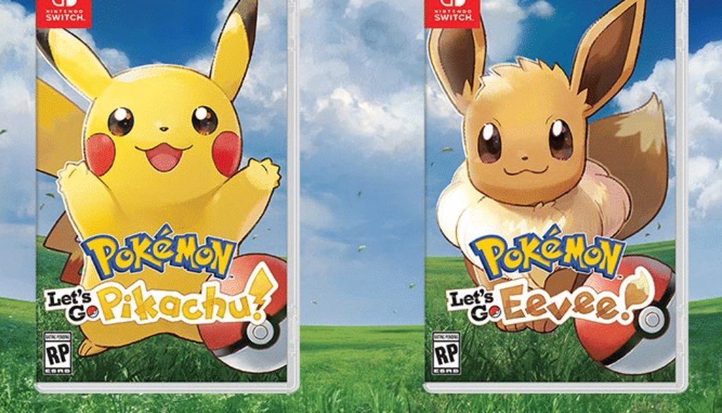 Pokémon: Let’s Go, Pikachu! i Pokémon: Let’s Go, Eevee! na Switcha zapowiedziane