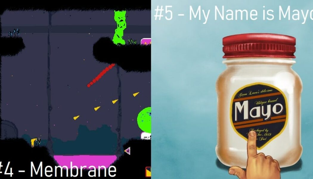 K52 #4 – Membrane [Switch] | K52 #5 – My Name is Mayo [PS Vita]