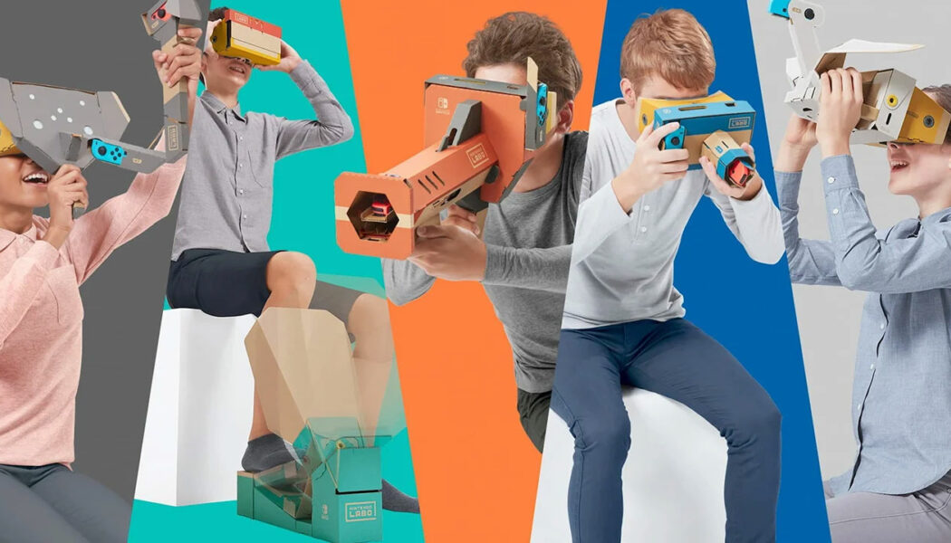 Nintendo Labo VR Kit — wirtualna rzeczywistość z kartonu