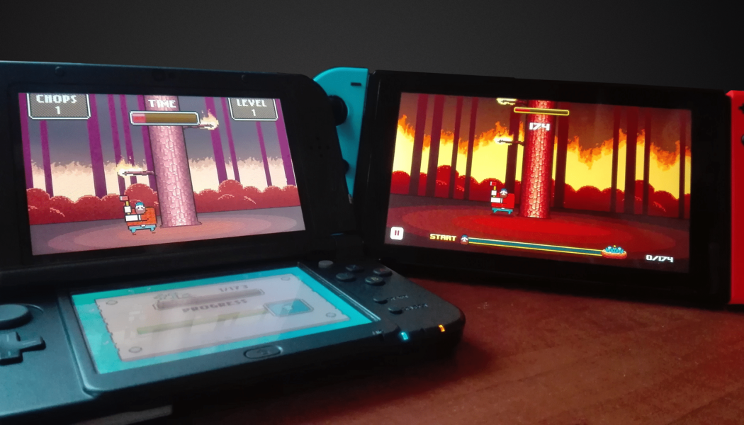 Timberman 3DS – recenzja i porównanie z wersją Switchową