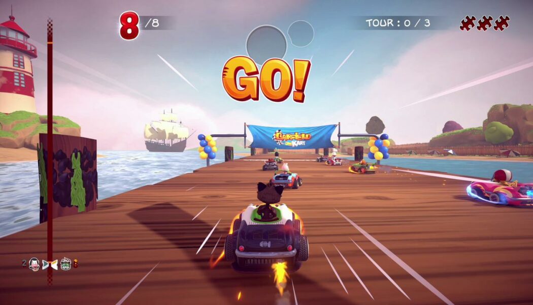 Microids ogłosiło Garfield Kart: Furious Racing