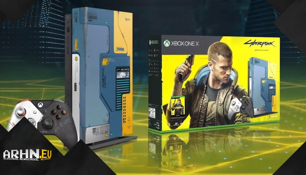 Limitowana konsola Xbox One X (1TB): Cyberpunk 2077
