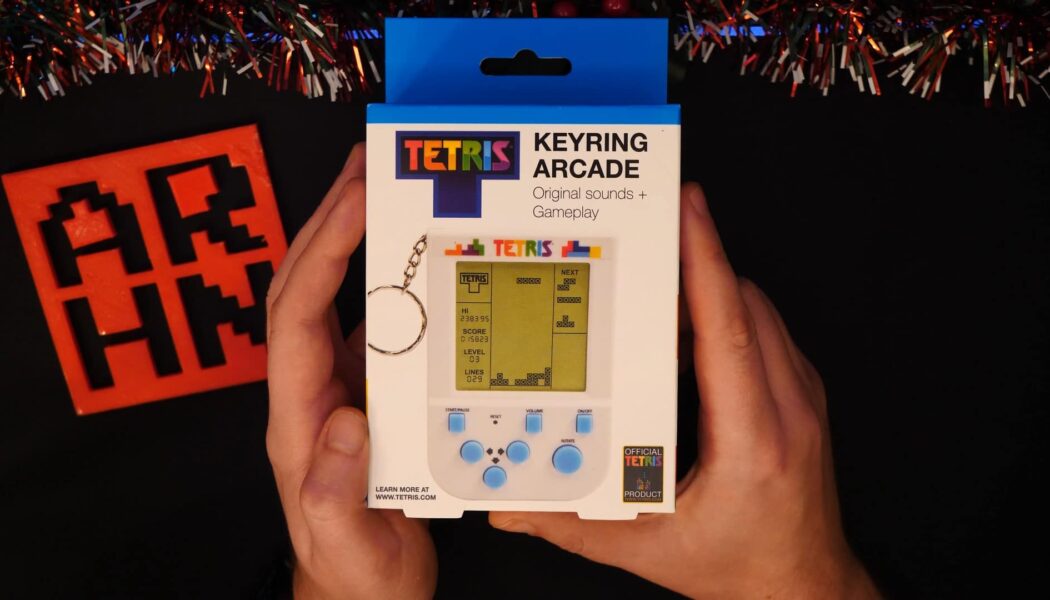 Tetris Keyring Arcade — klocki na breloku :V