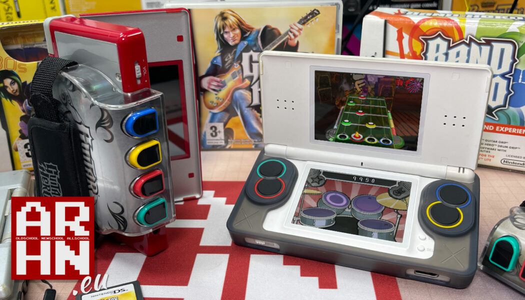 Guitar Hero On Tour na Nintendo DS | Najdziwniejsze akcesoria do gier